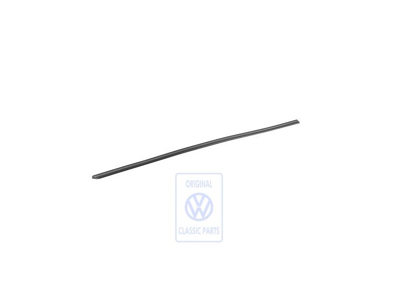 Γνήσιο VW Διακοσμητική Λωρίδα Φτερού Μαύρο/Χρώμιο - 533853508A GX4