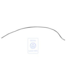 Γνήσιο VW Διακοσμητική Λωρίδα Πόρτας Μαύρο/Χρώμιο - 533853516A GX4