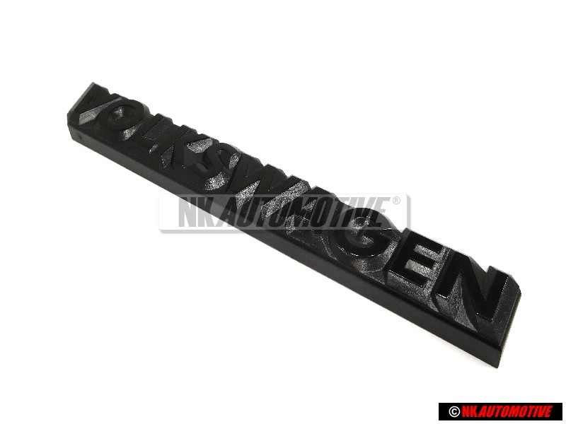 Γνήσιο VW VOLKSWAGEN Οπίσθιο Σήμα Έμβλημα Μάυρο - 325853685
