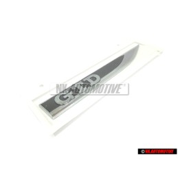 Γνήσιο VW GTD Πλαϊνό Σήμα Έμβλημα Μάυρο Χρωμέ - 5G0853688BBCMT