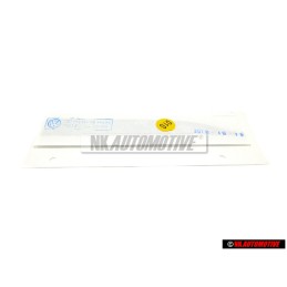 Γνήσιο VW GTD Πλαϊνό Σήμα Έμβλημα Μάυρο Χρωμέ - 5G0853688BBCMT