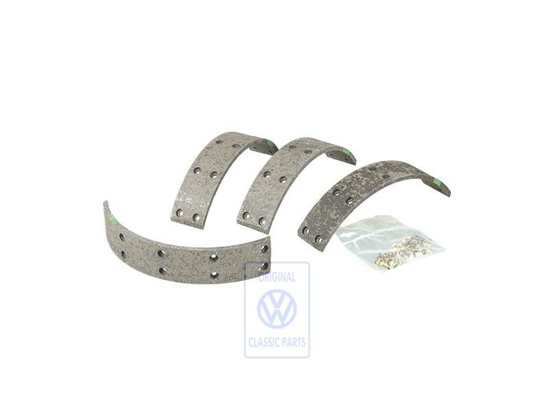Γνήσιο VW 1 Σετ Επένδυσης Φρένων Για Ταμπουρόφρενο - 443698071