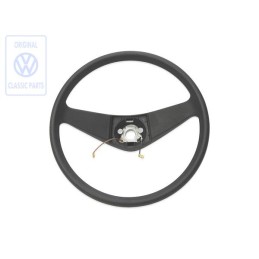 Γνήσιο VW Τιμόνι Σατινέ Μαύρο - 867419091K 01C
