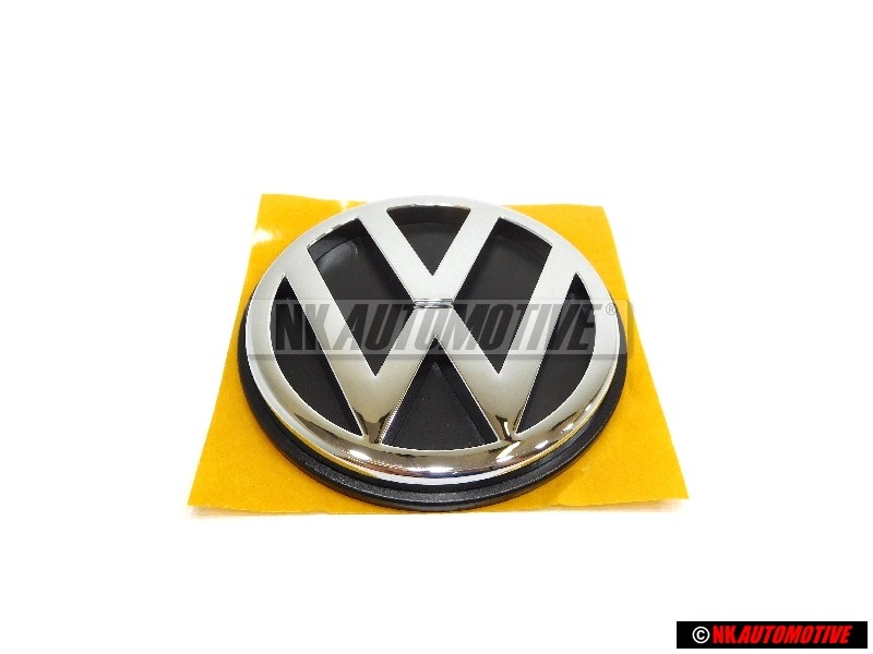 Γνήσιο VW Οπίσθιο Σήμα Έμβλημα Χρωμέ - 6K9853601A FRS