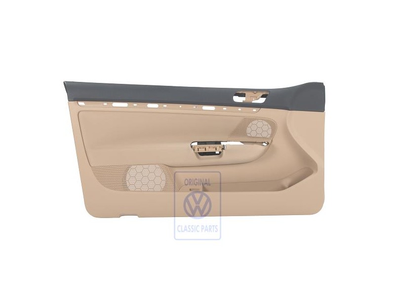 Γνήσιο VW Επένδυση Πόρτας (Ύφασμα) Ανθρακί/Pure Μπεζ - 1K3867011APRDE