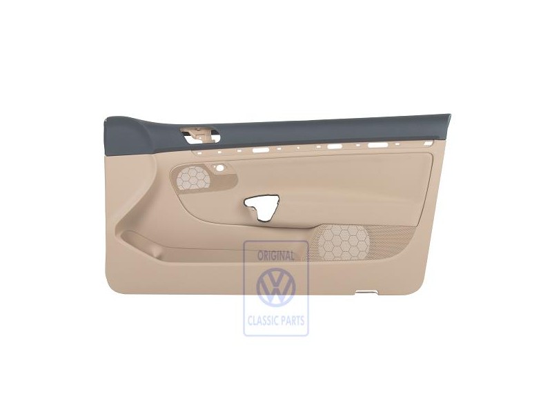 Γνήσιο VW Επένδυση Πόρτας (Ύφασμα) Ανθρακί/Pure Μπεζ - 1K3867012AMRDH