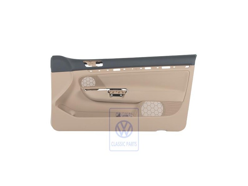 Γνήσιο VW Επένδυση Πόρτας (Ύφασμα) Ανθρακί/Pure Μπεζ - 1K3867012ANRDH