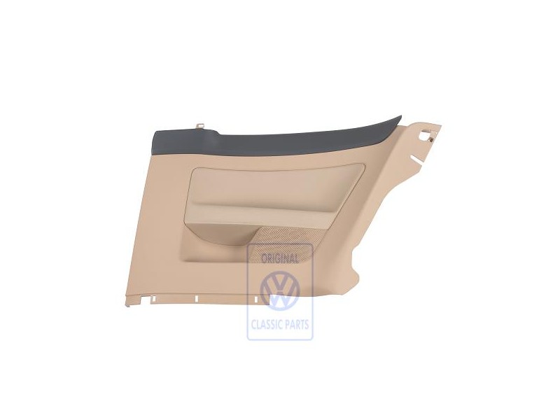 Γνήσιο VW Πλευρική Επένδυση (Ύφασμα) Ανθρακί/Pure Μπεζ - 1K3867044BBRDE