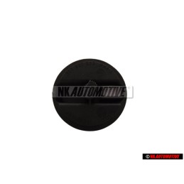 Γνήσιο VW Περιστροφικό Κουμπί Σατινέ Μαύρο - 357927533 01C