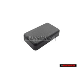 Γνήσιο VW Τυφλό Καπάκι Σατινέ Μαύρο - 357957087 01C