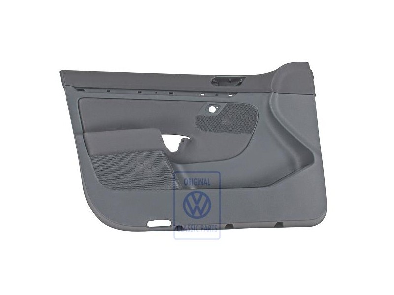 Γνήσιο VW Επένδυση Πόρτας Ύφασμα Titan Μαύρο/Ανθρακί - 1K4867011FDTRS