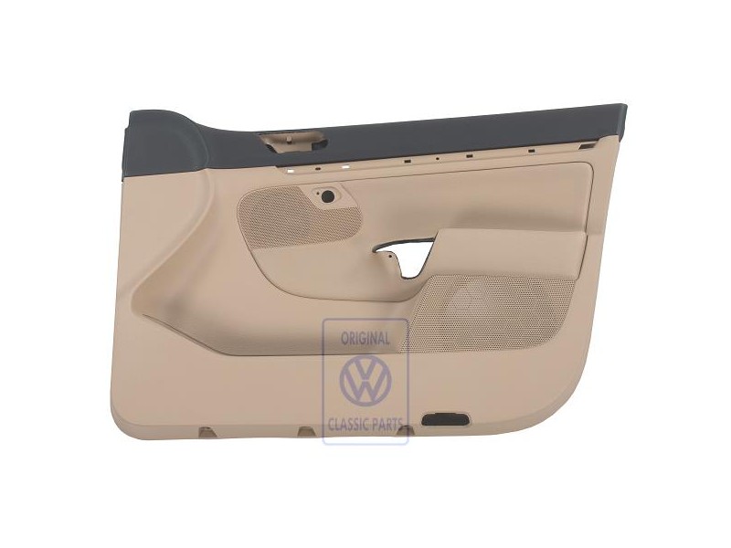 Γνήσιο VW Επένδυση Πόρτας (Ύφασμα) Ανθρακί/Pure Μπεζ - 1K4867012DBRDH