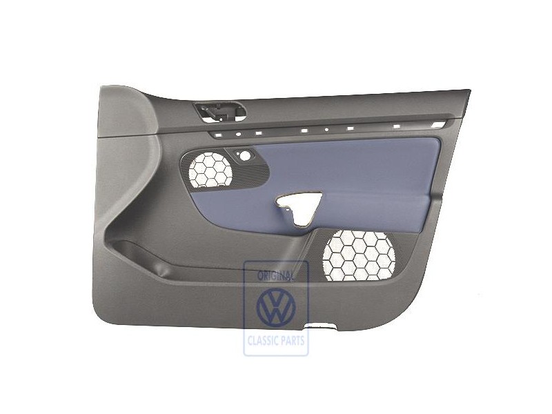 Γνήσιο VW Επένδυση Πόρτας (Ύφασμα) Ανθρακί/Universblue - 1K4867012DBRDK