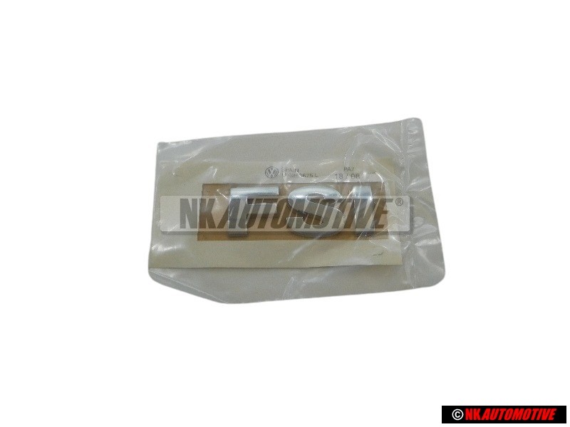 Γνήσιο VW FSI Οπίσθιο Σήμα Έμβλημα Χρωμέ - 1K0853675L 739
