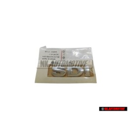 Γνήσιο VW SDI Οπίσθιο Σήμα Έμβλημα Χρωμέ - 1K0853675M 739