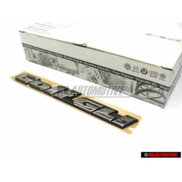 Γνήσιο VW GOLF GLI Οπίσθιο Σήμα Έμβλημα Χρωμέ - 1H6853687AGZ10