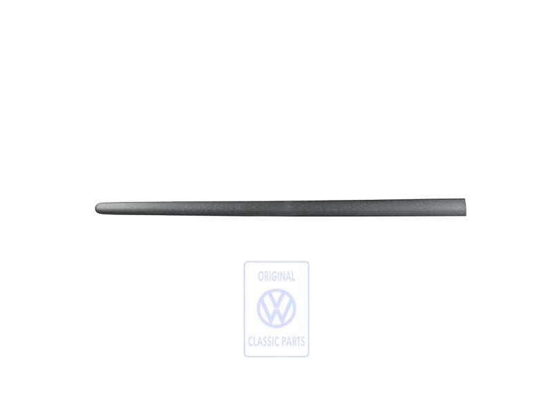 Γνήσιο VW Λωρίδα Προστασίας Για Πόρτα Σατινέ Μαύρο - 1K4853516B 9B9