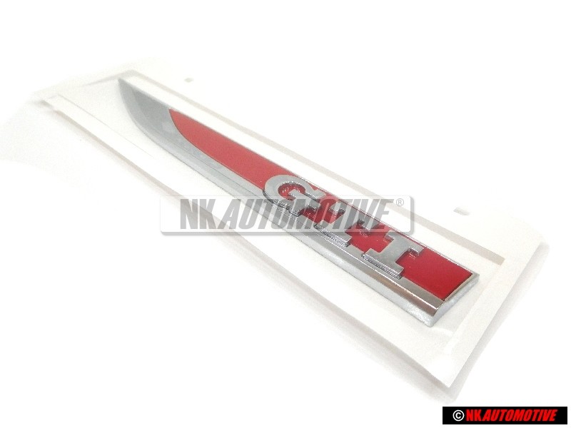 Γνήσιο VW GTI Πλαϊνό Σήμα Έμβλημα Χρωμέ Κόκκινο - 5G0853688ASJZQ