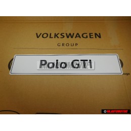 Γνήσιο VW Πινακίδα Κυκλ. (Αυτοφωτιζόμ.) - 6C0071801