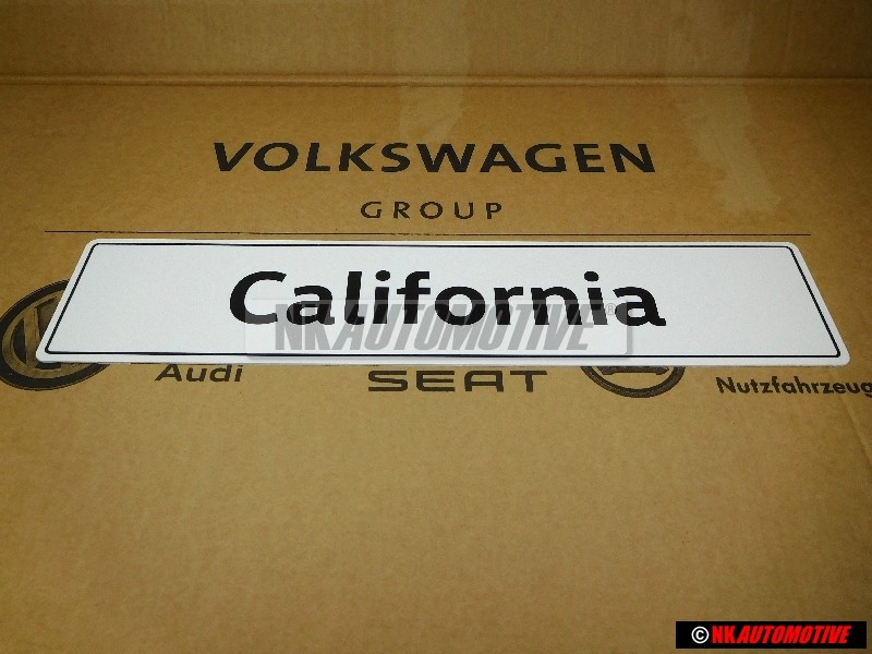 Γνήσιο VW Πινακίδα Κυκλ. (Αυτοφωτιζόμ.) - 7H7071801A