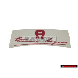 VW CLASSIC PARTS Σήμα Μεμβράνης Κόκκινο-Μεταλλικό - 155853687G L16