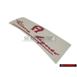 VW CLASSIC PARTS Σήμα Μεμβράνης Κόκκινο-Μεταλλικό - 155853687G L16