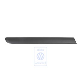 Γνήσιο VW Προστ. Λωρίδα Πλαϊνού Τμήματος Σατινέ Μαύρο - 1K3853536 9B9