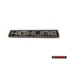Γνήσιο VW HIGHLINE Οπίσθιο Σήμα Έμβλημα - 1E0853687B H44