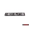 Γνήσιο VW HIGHLINE Οπίσθιο Σήμα Έμβλημα - 1E0853687B H44
