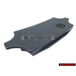 Γνήσιο VW Καπάκι Κάλυψης Για Σπορ Τιμόνι Σατινέ Μαύρο - 191419669B 01C