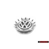 Γνήσιο VW Τάσι Τροχού Χρώμιο Brillant/Γκρι Dolomit - 1C0601149B GRB