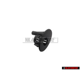 Γνήσιο VW Οδηγός Για Κουμπί Σατινέ Μαύρο - 6Q3867109C 01C