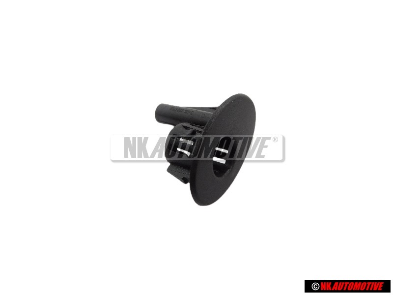 Γνήσιο VW Οδηγός Για Κουμπί Σατινέ Μαύρο - 6Q3867109C 01C