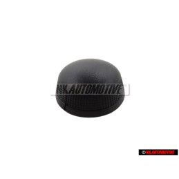 Γνήσιο VW Κουμπί Σατινέ Μαύρο - 1H0857520A B41