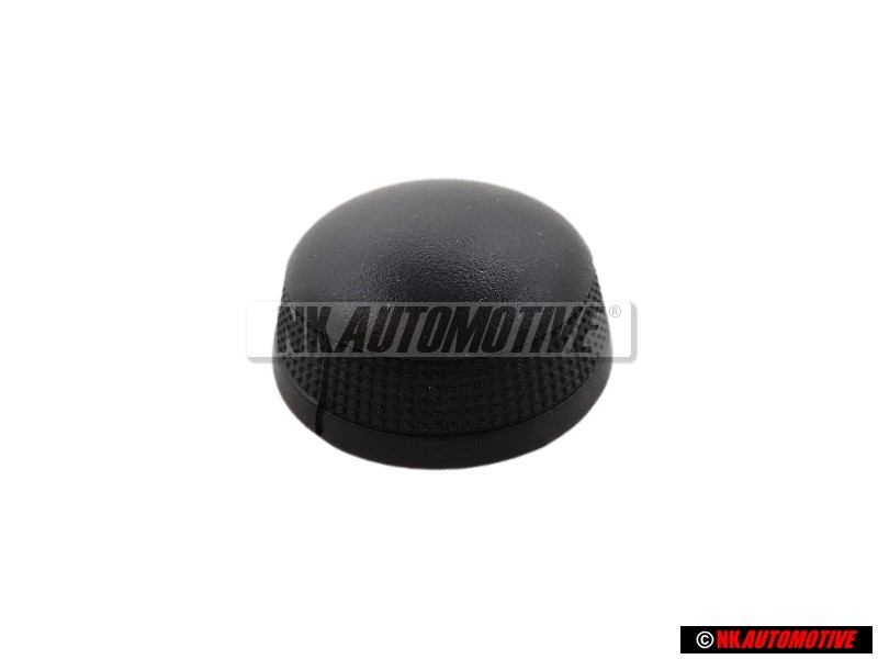 Γνήσιο VW Κουμπί Σατινέ Μαύρο - 1H0857520A B41