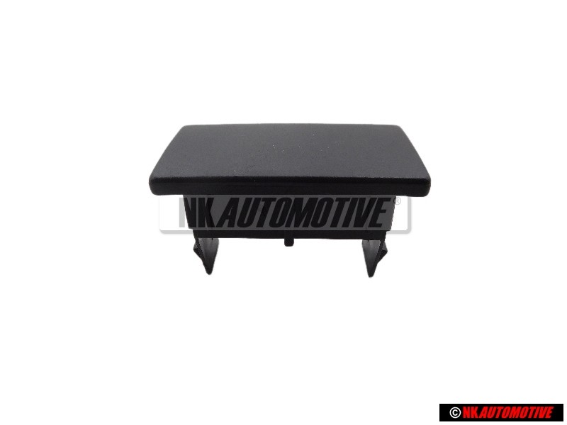 Γνήσιο VW Τυφλό Καπάκι Σατινέ Μαύρο - 1H0858180 01C