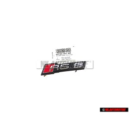 Γνήσιο Audi RS6 Εμπρόσθιο Σήμα Έμβλημα Μάσκας - 4K0853736C 2ZZ