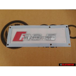 Γνήσιο Audi RS5 Οπίσθιο Σήμα Έμβλημα Χρωμέ Κόκκινο - 8T0853740