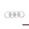Γνήσιο Audi Δαχτυλίδια Οπίσθιο Σήμα Έμβλημα Χρωμέ - 8J0853742A 2ZZ
