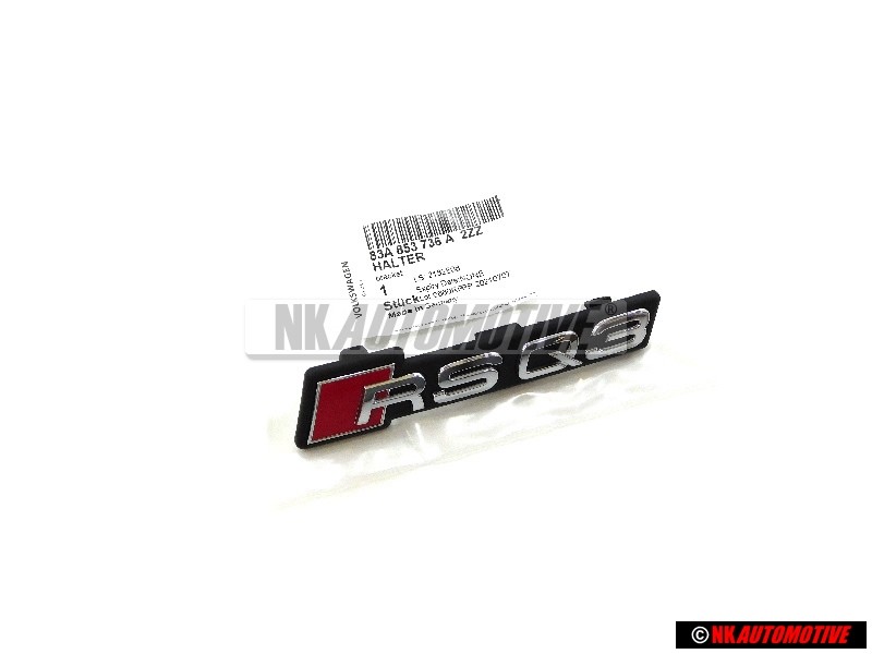 Γνήσιο Audi RSQ3 Εμπρόσθιο Σήμα Έμβλημα Μάσκας - 83A853736A 2ZZ