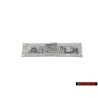 Γνήσιο Audi 4.2 TDI Οπίσθιο Σήμα Έμβλημα Χρωμέ - 4H0853743A 2ZZ