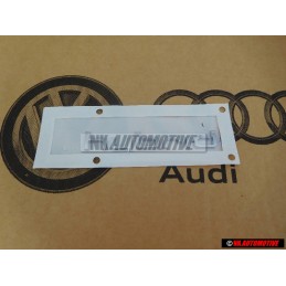 Γνήσιο Audi HYBRID Πλαϊνό Σήμα Έμβλημα Χρωμέ - 8R0853601 2ZZ