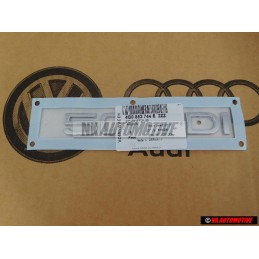 Γνήσιο Audi 50 TDI Οπίσθιο Σήμα Έμβλημα Χρωμέ - 4G0853744E 2ZZ