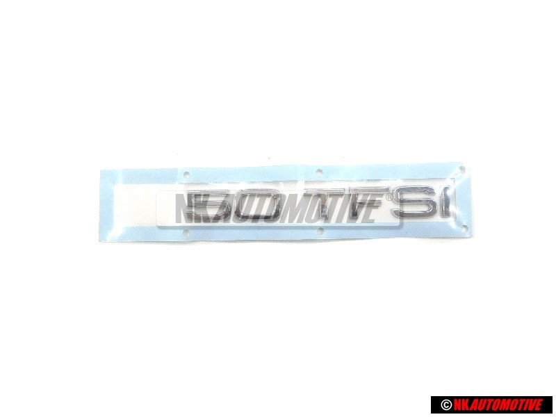 Γνήσιο Audi 50 TFSI Οπίσθιο Σήμα Έμβλημα Χρωμέ - 4G0853744C 2ZZ