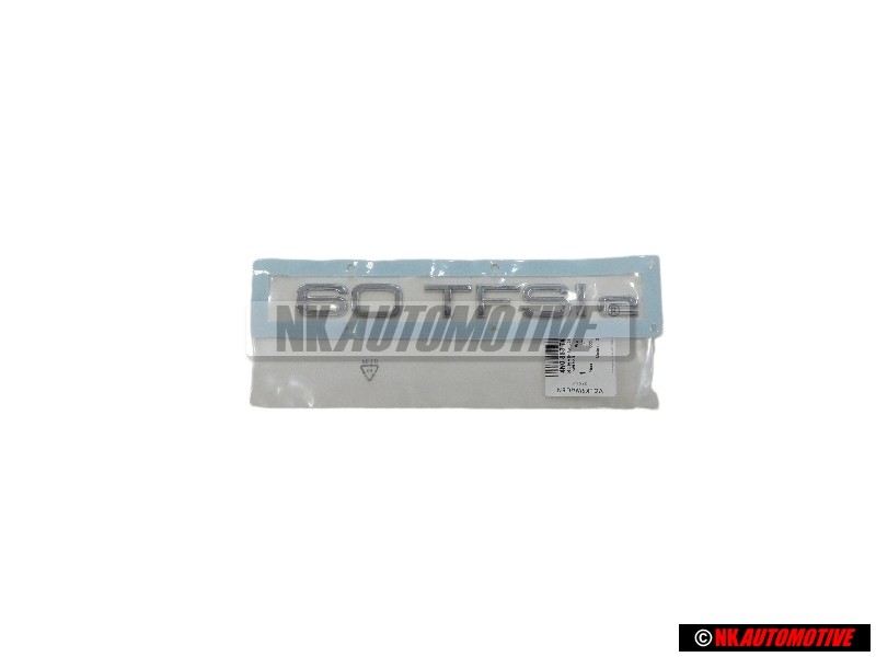 Γνήσιο Audi 60 TFSI E Οπίσθιο Σήμα Έμβλημα Χρωμέ - 4N0853744E 2ZZ