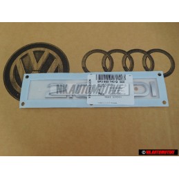 Γνήσιο Audi 2.0 TDI Οπίσθιο Σήμα Έμβλημα Χρωμέ - 8P0853743G 2ZZ