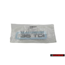 Γνήσιο Audi 35 TDI Οπίσθιο Σήμα Έμβλημα Χρωμέ - 8K0853744D 2ZZ