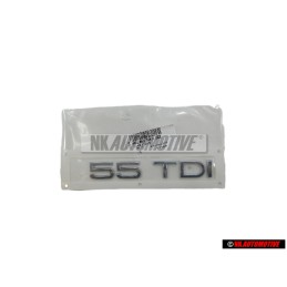 Γνήσιο Audi 55 TDI Οπίσθιο Σήμα Έμβλημα Χρωμέ - 4G8853744A 2ZZ