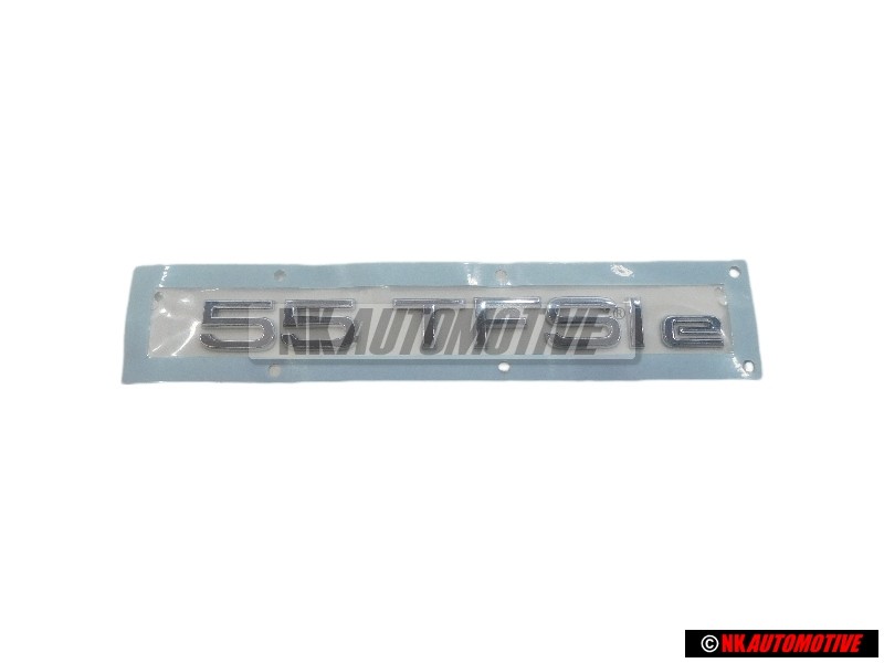 Γνήσιο Audi 55 TFSI E Οπίσθιο Σήμα Έμβλημα Χρωμέ - 80A853744L 2ZZ
