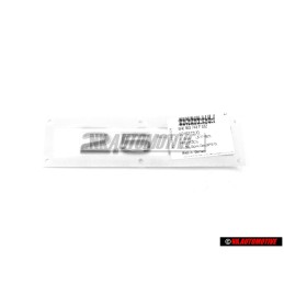 Γνήσιο Audi 2.5 TDI Οπίσθιο Σήμα Έμβλημα Χρωμέ - 8H0853743F 2ZZ